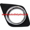Toyota RAV 4 04/10-2013 rámček hmlovky v pred.náraz. chrómový pravý