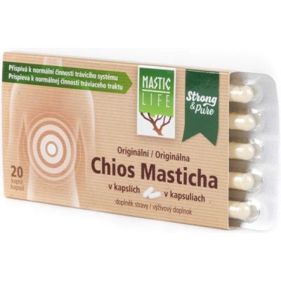 Masticha Strong&Pure Mini Pack (20 kapsúl) Masticlife 20 ks