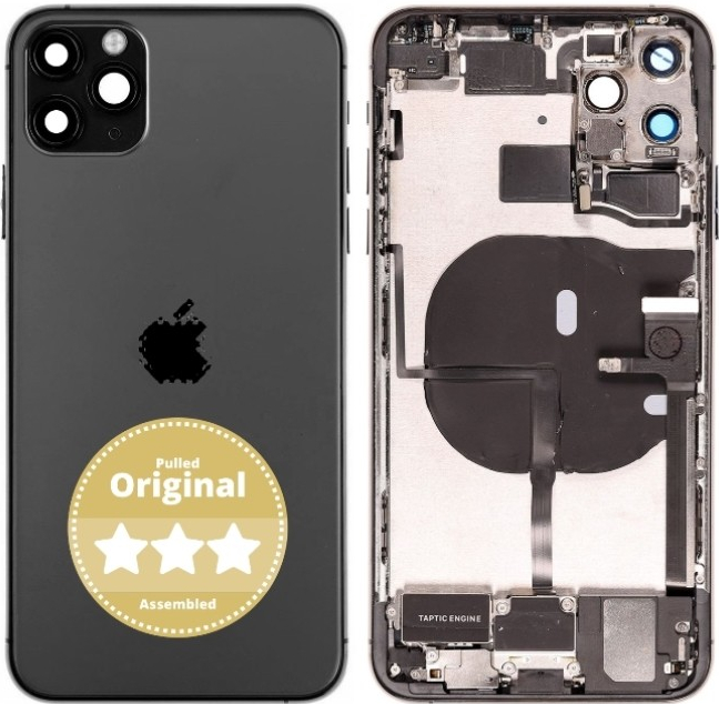 Kryt Apple iPhone 11 Pro Max Zadný sivý