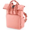 BAGBASE BG 118 / Rolovací batoh s dvojitým držadlom - blush pink 9 litrov