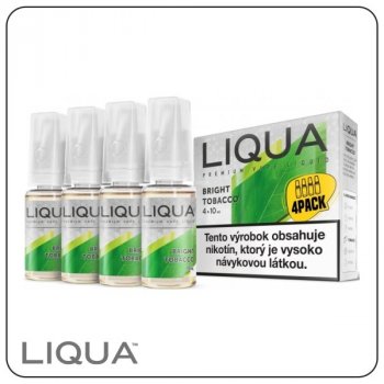 Ritchy Liqua Elements 4Pack Bright tobacco 4 x 10 ml 6 mg