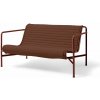 HAY Textilný podsedák Palissade Lounge Sofa Quilted Cushion, iron red