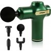 Silipu SL007 Masážna pištoľ so 4 nástavcami, nabíjateľná, zelená