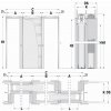 Stavebné puzdro ECLISSE ZÁKRYT 900x2100 mm, sadrokartón