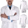 Pánsky lekársky plášť, laboratórny Brixton White veľ. M