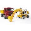 Bruder 02751 MAN a bager LIEBHER