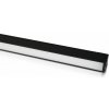 Lineárne lištové LED svietidlo MAGNETIC 30W, 3000K, 2700lm, 24V, čierna VT-4131 (V-TAC)