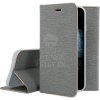 Knižkové puzdro Luna Book strieborné – Samsung Galaxy S23+ (S23 Plus)