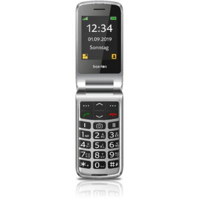 Bea-Fon SL595 plus mobilný telefón čierno-strieborný