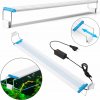 Lampa LED BELKA REGULOVATEĽNÁ pre akvárium 16W Bielo-modrá 32 diód 38-50 cm