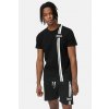 Lonsdale Men's t-shirt regular fit čierna | biela M Lonsdale 4255581508773