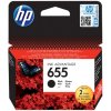 Cartridge HP 655 (CZ109AE), čierna (black), originál