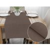 Biante Dekoračný behúň na stôl BKR-504 Hnedý 45x180 cm