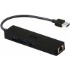 Replikátor portov i-tec USB 3.0 Slim HUB 3 Port + GLAN Adapter (U3GL3SLIM)
