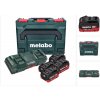 Metabo 4 x LiHD 8.0 Ah + ASC 145 Duo 685135000