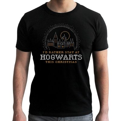 Harry Potter pánske tričko Christmas at Hogwarts