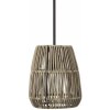 PR Home vonkajšia závesná lampa Saigon, sivá, Ø 18 cm, kábel 2,5 m - 6018-2503