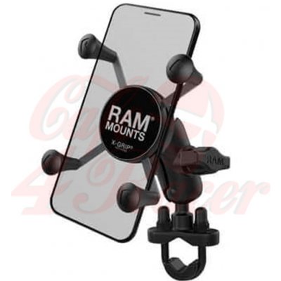 RAM Mounts Držiak na riadidlá s X-Grip Univerzálny klip pre smartfóny - Clamp