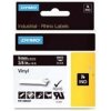 páska DYMO 1805437 PROFI D1 RHINO White On Black Vinyl Tape (9mm)