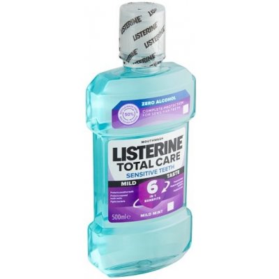 LISTERINE Total Care Sensitive Teeth Mild Taste Mild Mint ústna voda 500 ml