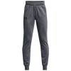 Chlapčenské nohavice Under Armour Boys' Armour Fleece Joggers - pitch grey/black - Sivý (M)