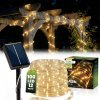 Girlanda solárna záhradná 100x LED dekoračná 11, 9m had 3000K teplá DALEN LUMILED