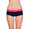 Dragonfly, Pole fitness shorts Vera 21, čierna / ružová M