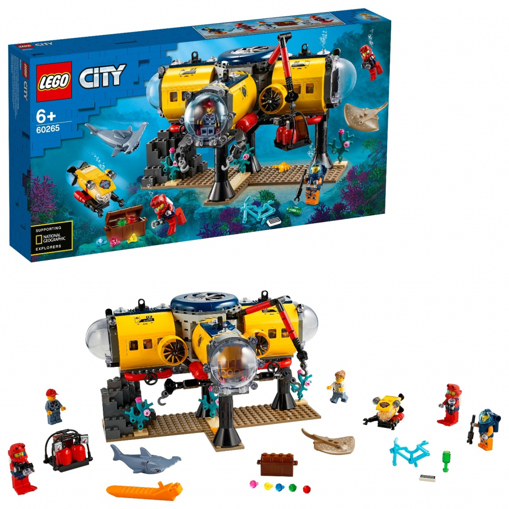 LEGO® City 60265 Oceánska prieskumná základňa od 49,2 € - Heureka.sk