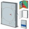CurePink Poznámkový A5 blok Playstation PS1 14,8 x 21 cm SR73353