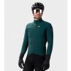 Zimná cyklistická bunda pánska Alé Cycling R-EV1 Future Warm tmavozelená L