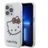 Zadný kryt Hello Kitty IML Head Logo pre Apple iPhone 13 Pro, biela 57983116897