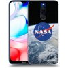 Picasee silikónový čierny obal pre Xiaomi Redmi 8 - Nasa Earth