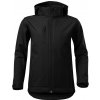MALFINI Detská softshellová bunda Performance - Čierna | 146 cm (10 rokov)
