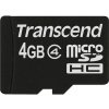 Transcend microSDHC 4GB class 4 TS4GUSDC4