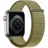 Remienok Eternico Airy pre Apple Watch 42mm / 44mm / 45mm / Ultra 49mm Green Fig and Brown edge (AET-AWAY-GRFIB-42)
