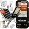 Pouličná lampa KIMKE PROFFESIONAL 3000 W 420000 lm so solárnym napájaním
