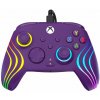 Turtle Beach Afterglow Wave, RGB herní ovladač pro XBOX Series X/S, XBOX One, PC, fialová 0840454400083