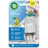 Air Wick Elektrický osviežovač vzduchu Cotton and White Orchid s náplňou 19 ml