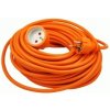 Sieťová predlžovačka oranžová (3x1,5mm) 20m
