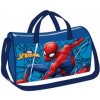 Setino - Detská športová / cestovná taška Spiderman MARVEL- sv. modrá