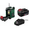 Parkside® Aku stavebné rádio 20 V/12 V + Akumulátor 20 V/4 Ah + Rýchlonabíjačka 20 V/4,5 A (800012505)