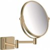 Hansgrohe AddStoris kozmetické zrkadlo, kartáčovaný bronz, 41791140