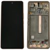LCD displej dotykové sklo Samsung Galaxy A53 5G A536 (Service Pack) Zlatý