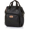 Chipolino Taška prebaľovacia/batoh - Black Leather 2021