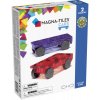 Magna-Tiles Magnetická stavebnica Cars 2 dielna Purple/red