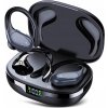CASCHO BX17 ČIERNE BLUETOOTH BEZDRÔTOVÉ ŠPORTOVÉ SLÚCHADLÁ DO UŠÍ / 10