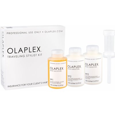 Olaplex Traveling Stylist Bond Multiplier No. 1 100 ml + Bond Perfector No.  2 2 x 100 ml + Dosing Dispenser darčeková sada od 82,6 € - Heureka.sk