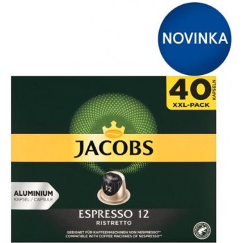 Jacobs Espresso Ristretto intenzita 12 40 ks kapsúl na Nespresso