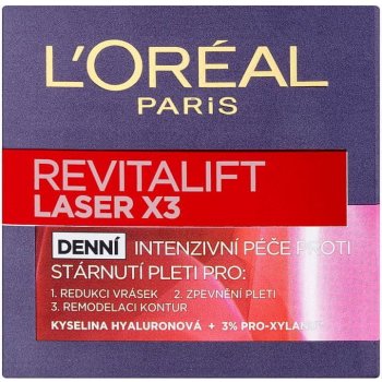 L'Oréal Revitalift Laser X3 denný krém pre intenzívnu starostlivosť proti starnutiu pleti 50 ml