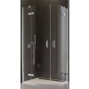 SanSwiss PU4P 50 090 10 07 Sprchový kout čtvrtkruhový 90 cm, chrom/sklo